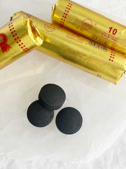 ZARDER CHARCOAL TABLETS || 10 PK