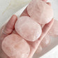 ROSE QUARTZ PALMSTONE || INTUITIVELY CHOSEN