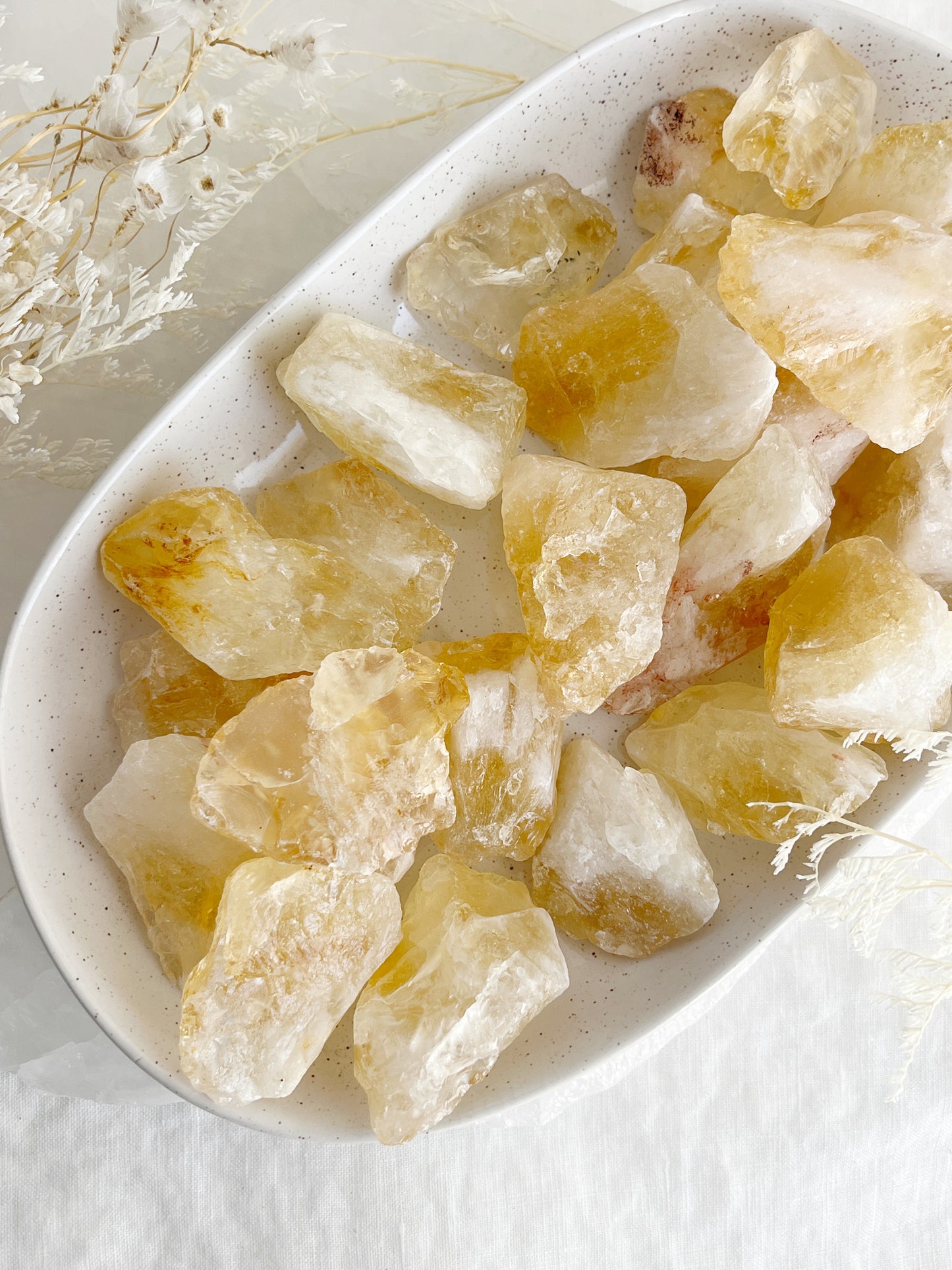 BAKED CITRINE ROUGH || INTUITIVELY CHOSEN