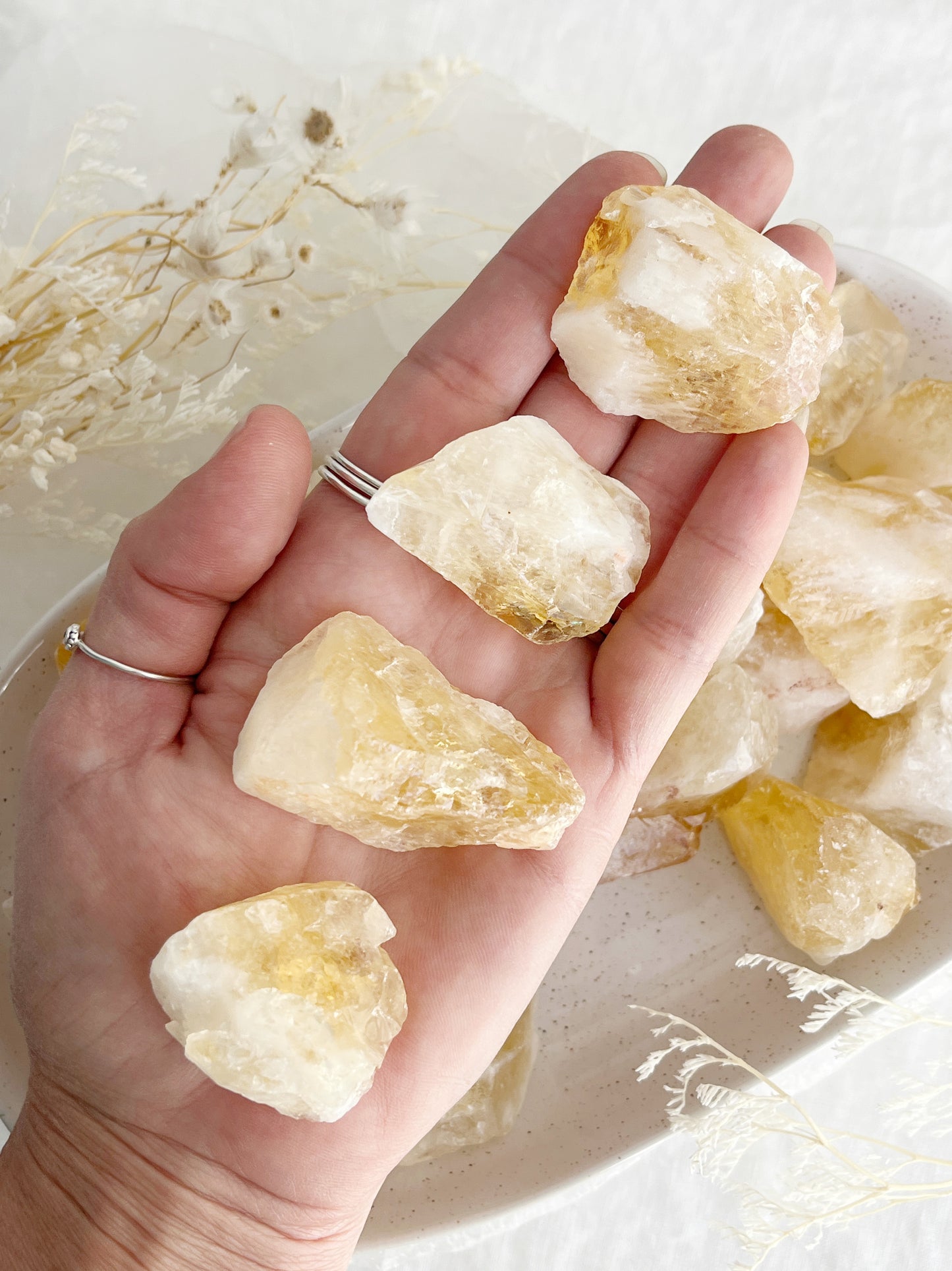 BAKED CITRINE ROUGH || INTUITIVELY CHOSEN