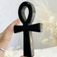 BLACK OBSIDIAN ANKH || 33038