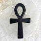 BLACK OBSIDIAN ANKH || 33039