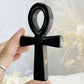 BLACK OBSIDIAN ANKH || 33039