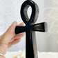 BLACK OBSIDIAN ANKH || 33040