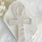 ROSE QUARTZ ANKH || 33041