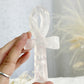 ROSE QUARTZ ANKH || 33041