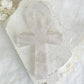 ROSE QUARTZ ANKH || 33042