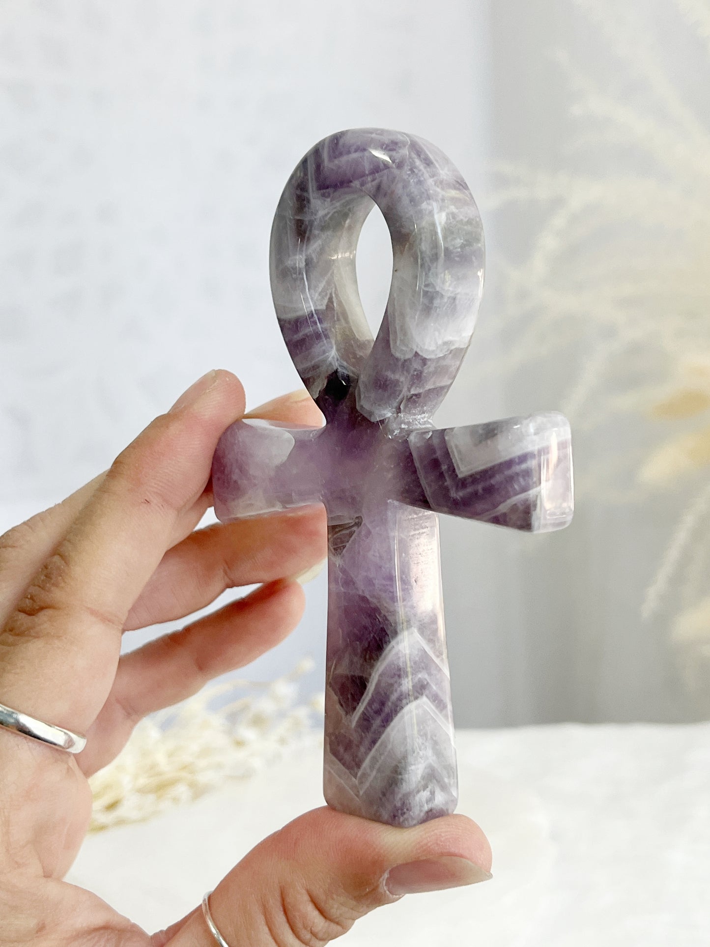 DREAM AMETHYST ANKH || 33044