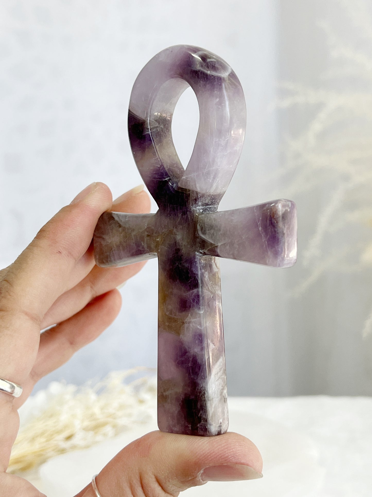 DREAM AMETHYST ANKH || 33045