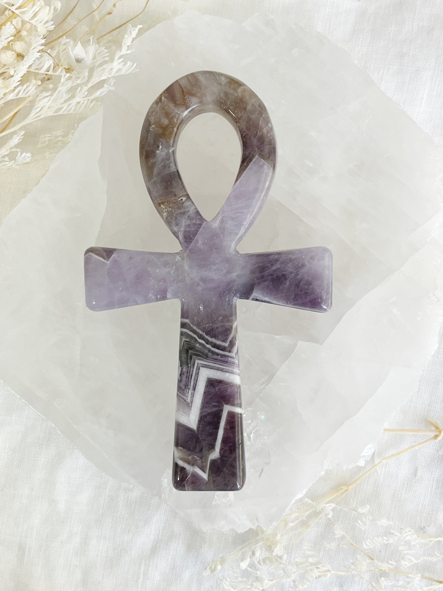DREAM AMETHYST ANKH || 33046