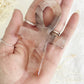 fire quartz ankh carving, stoned and saged crystal shop Australia