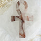 fire quartz ankh carving, stoned and saged crystal shop Australia