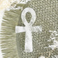 clear quartz ankh carving, stoned and saged crystal shop Australia