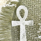 clear quartz ankh carving, stoned and saged crystal shop Australia