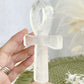 CLEAR QUARTZ ANKH || 33055