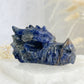sodalite dragon head carving, stoned and saged crystal shop Australia