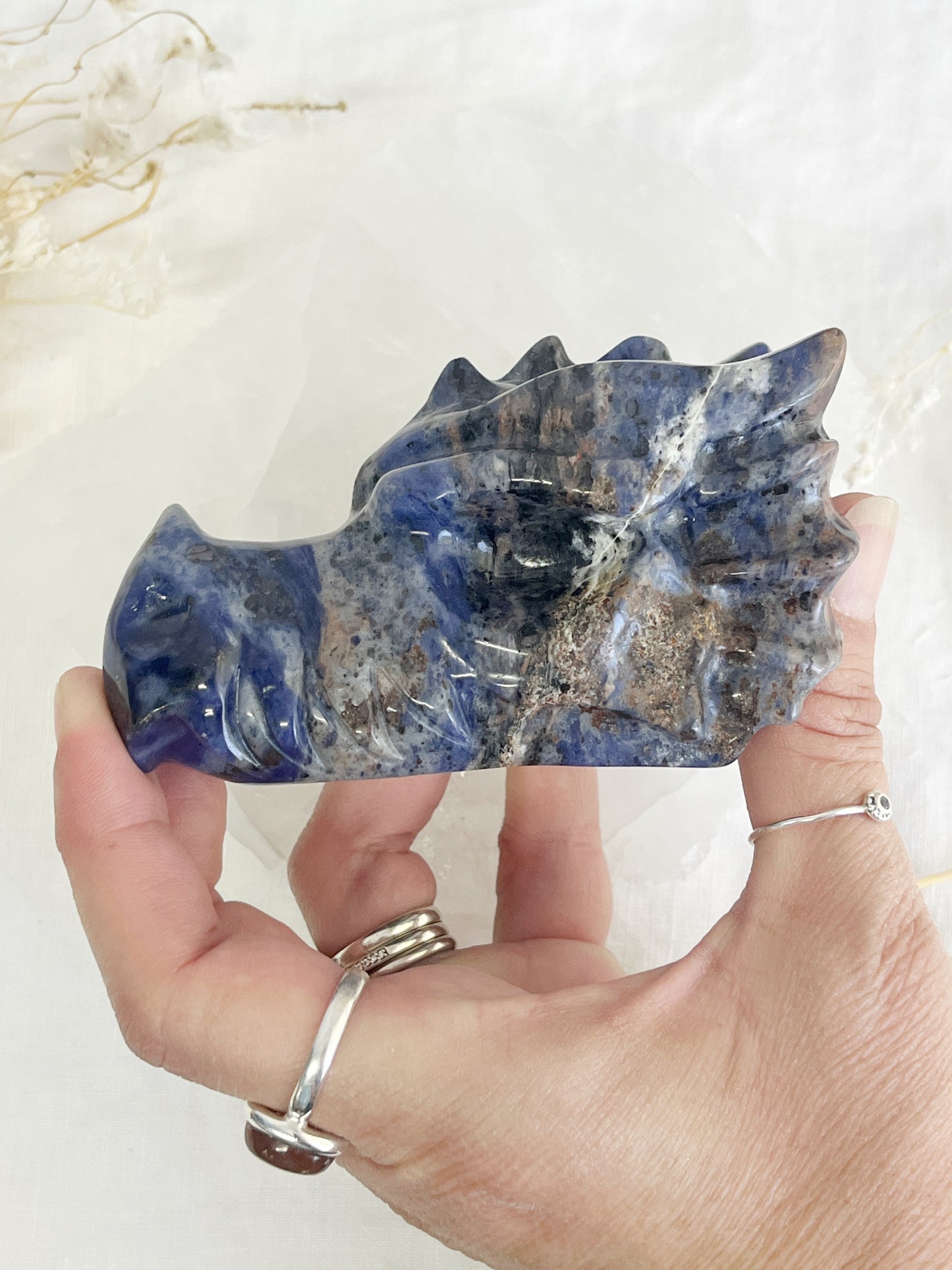 SODALITE DRAGON HEAD || 33057