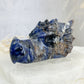 sodalite dragon head carving, stoned and saged crystal shop Australia
