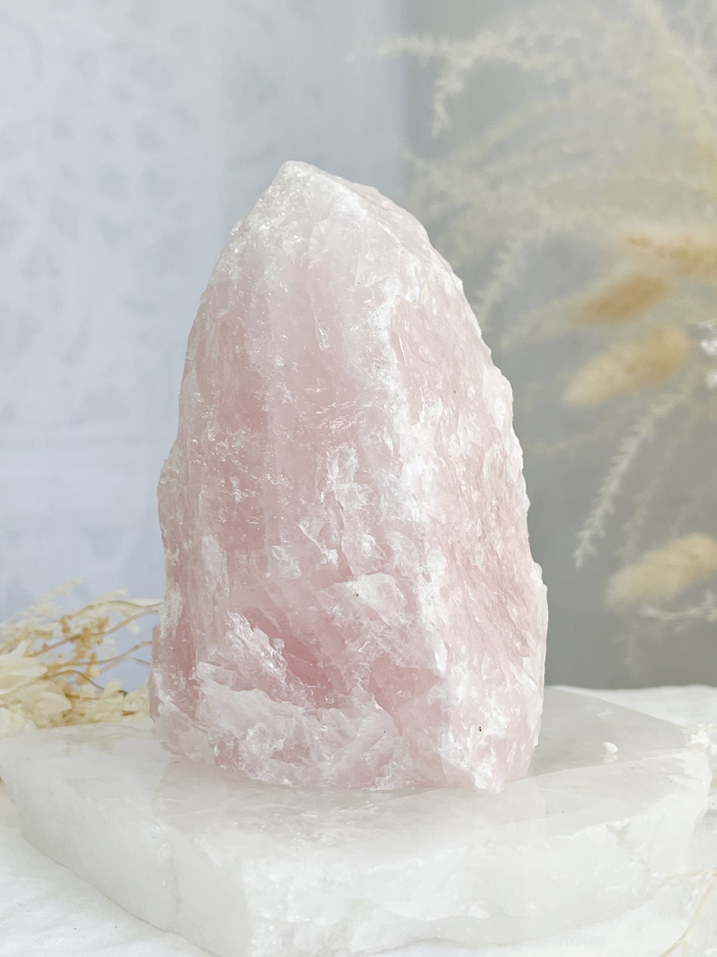 ROSE QUARTZ STANDING ROUGH || 33078