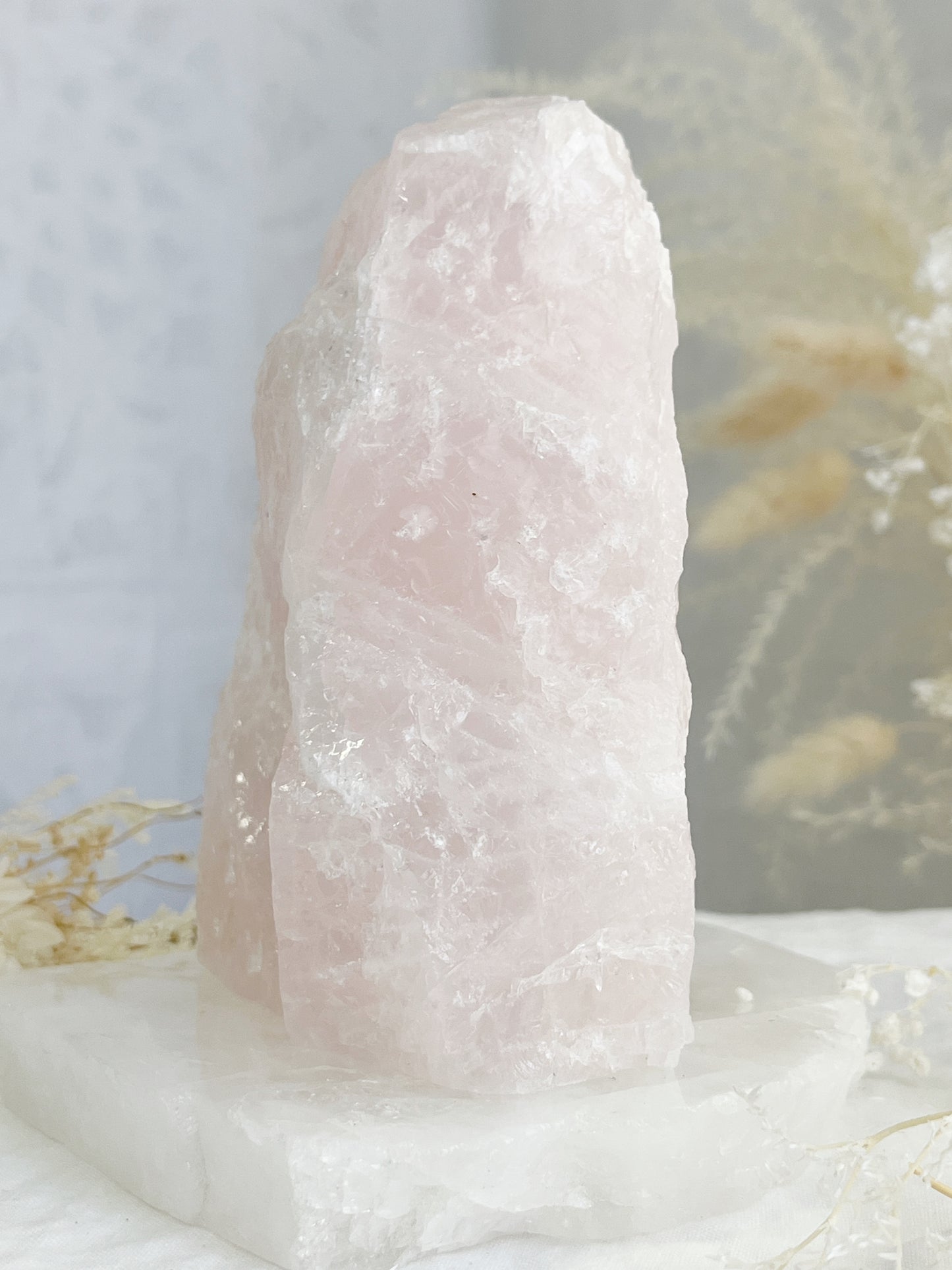 ROSE QUARTZ STANDING ROUGH || 33079