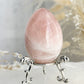 Rose Quartz egg, gemmy, Stoned and Saged crystal shop Australia