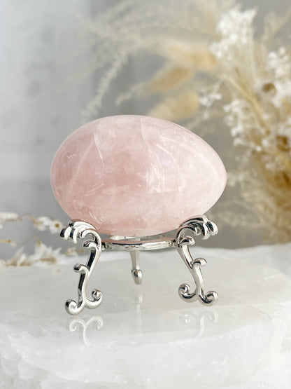 ROSE QUARTZ EGG || 33096