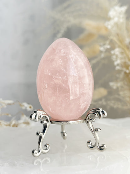 ROSE QUARTZ EGG || 33097