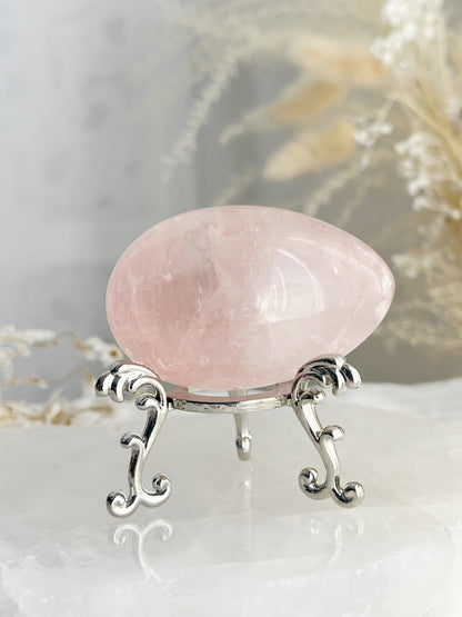ROSE QUARTZ EGG || 33098