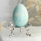 Amazonite egg, Stoned and Saged crystal shop Australia