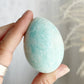 Amazonite egg, Stoned and Saged crystal shop Australia