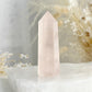 gemmy Rose Quartz generator tower, Stoned and Saged crystal shop Australia