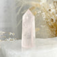 gemmy Rose Quartz generator tower, Stoned and Saged crystal shop Australia