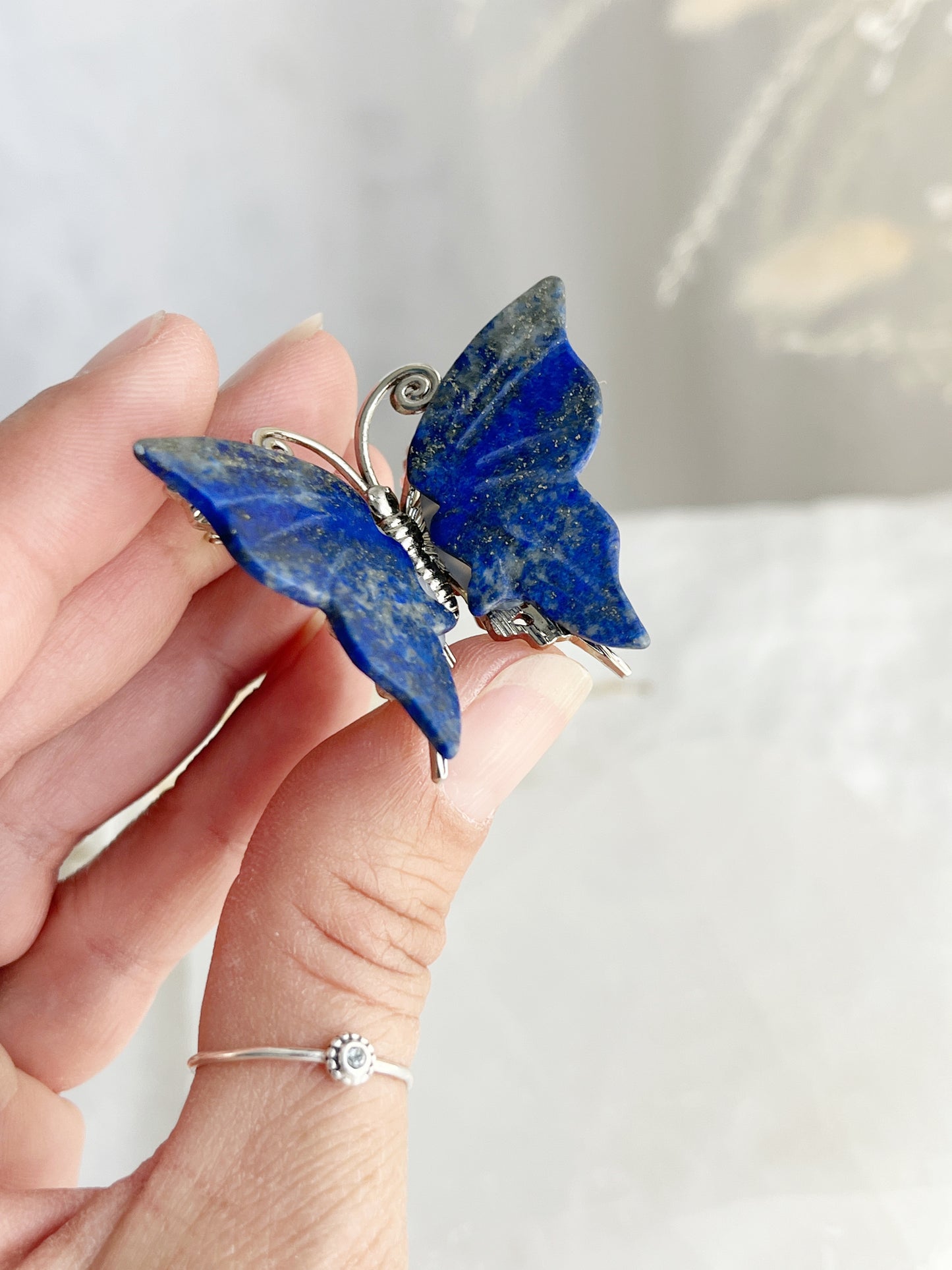 LAPIS LAZULI BUTTERFLY MINI || 33058