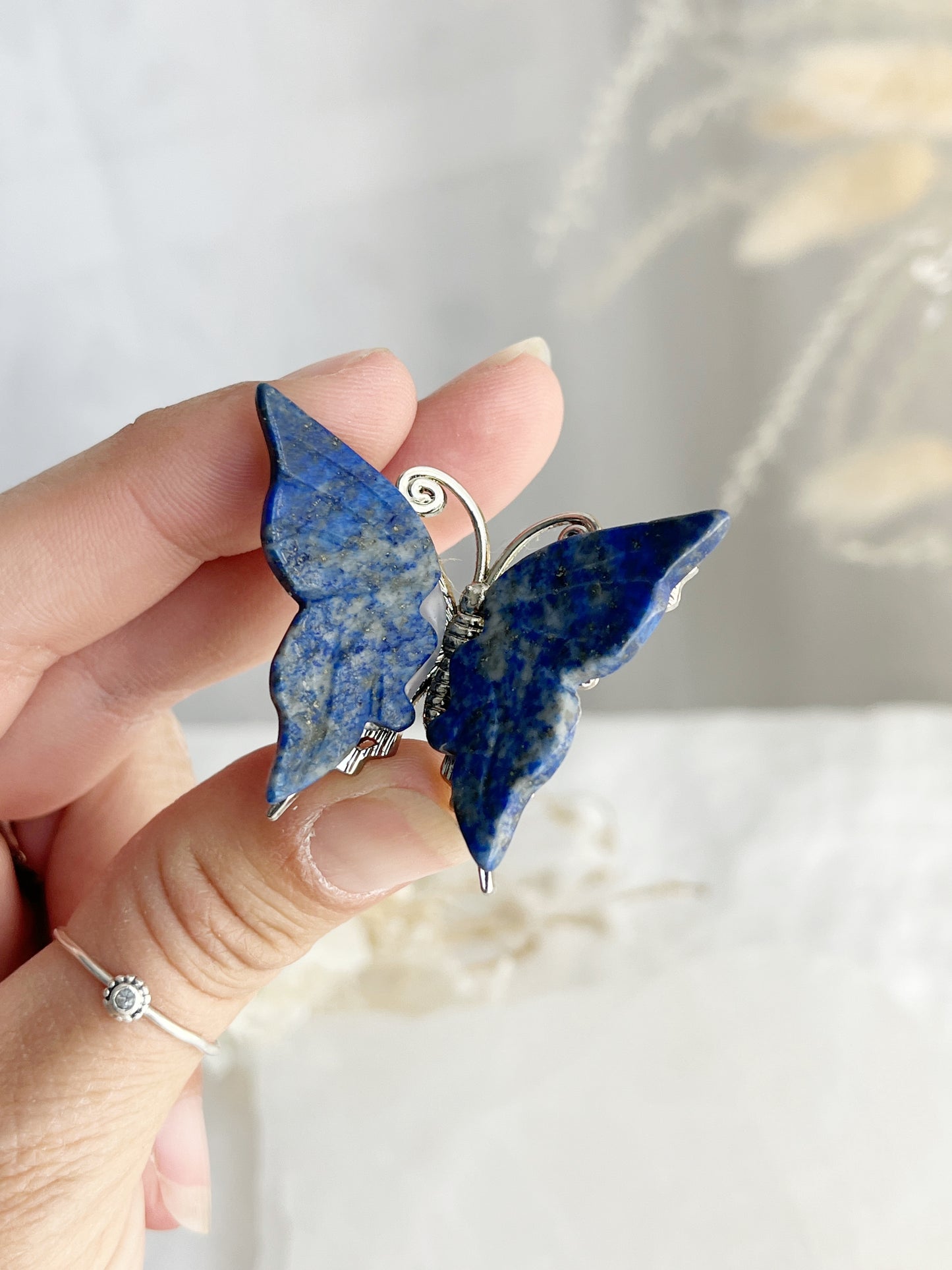 LAPIS LAZULI BUTTERFLY MINI || 33059