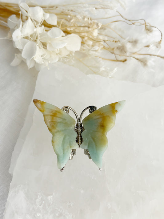 AMAZONITE BUTTERFLY MINI || 33061