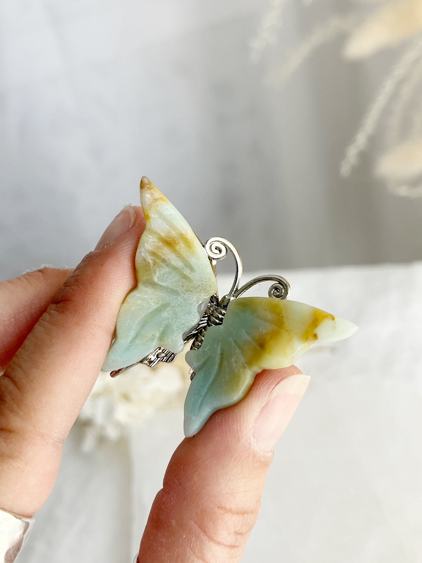 AMAZONITE BUTTERFLY MINI || 33061