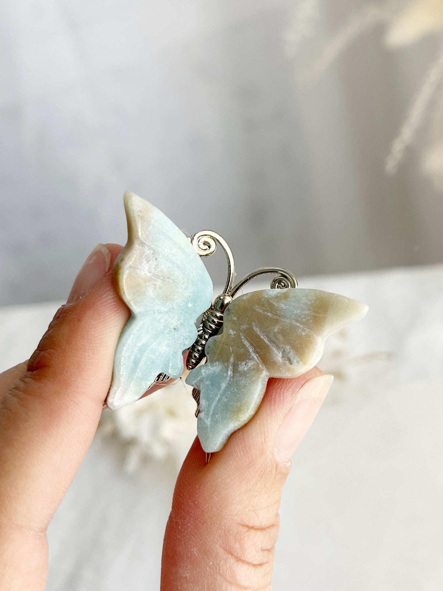 AMAZONITE BUTTERFLY MINI || 33062