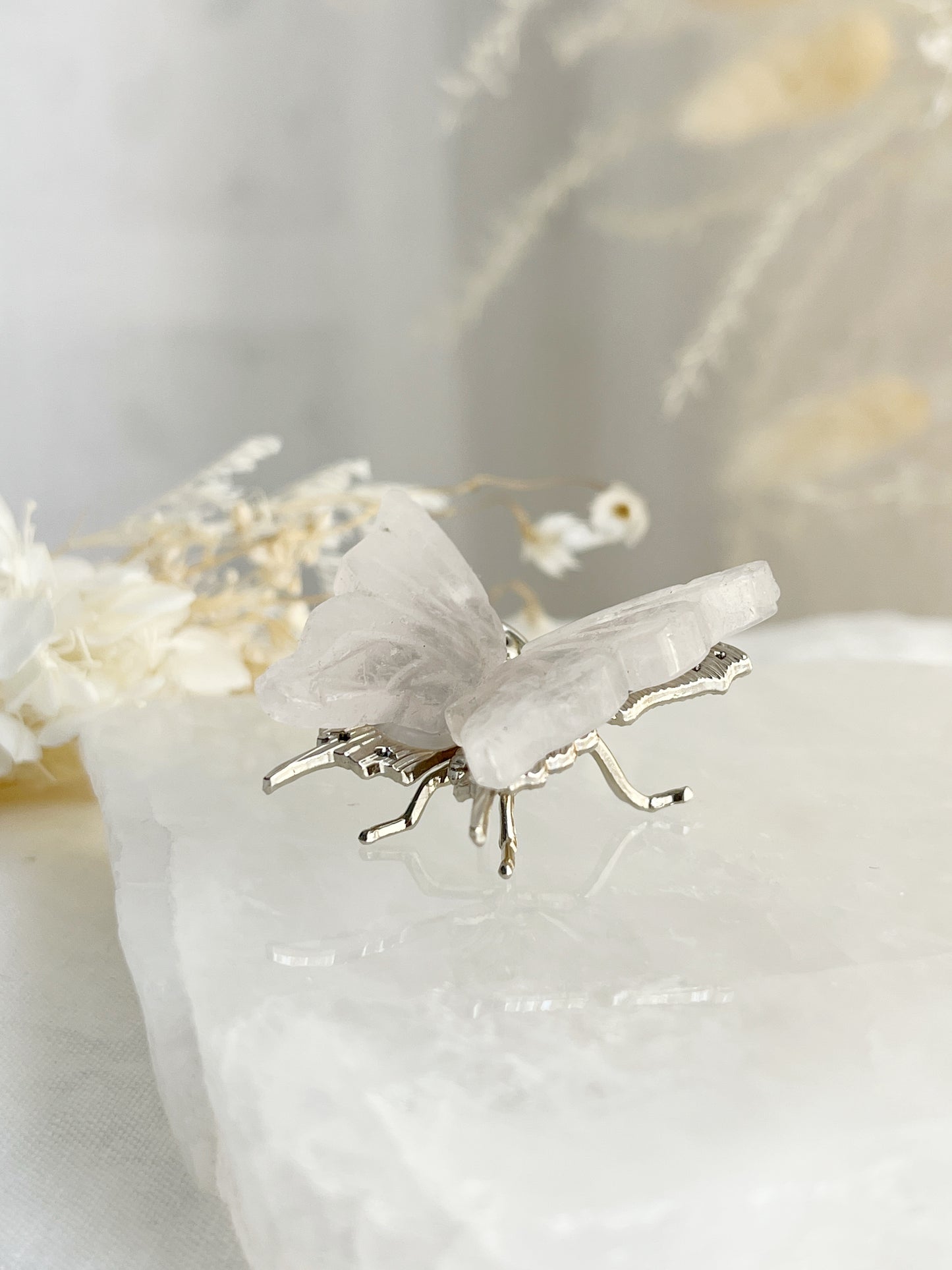 ROSE QUARTZ BUTTERFLY MINI || 33069