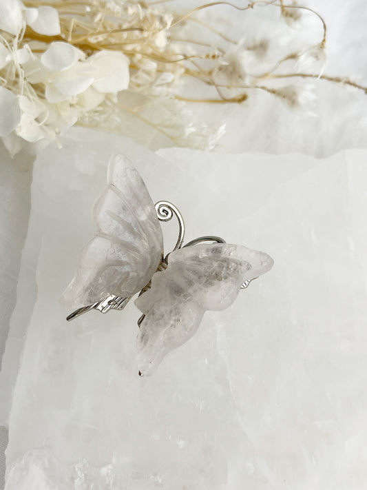ROSE QUARTZ BUTTERFLY MINI || 33069