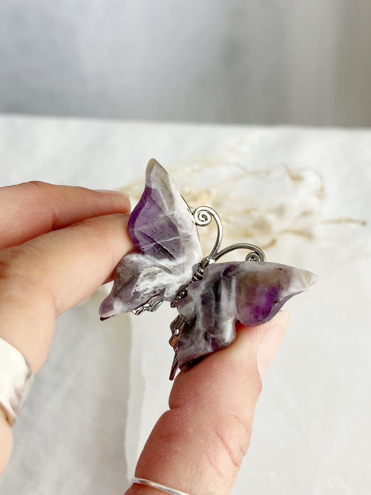 DREAM AMETHYST BUTTERFLY MINI || 33070