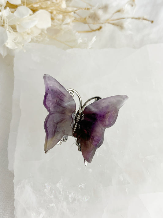 DREAM AMETHYST BUTTERFLY MINI || 33071