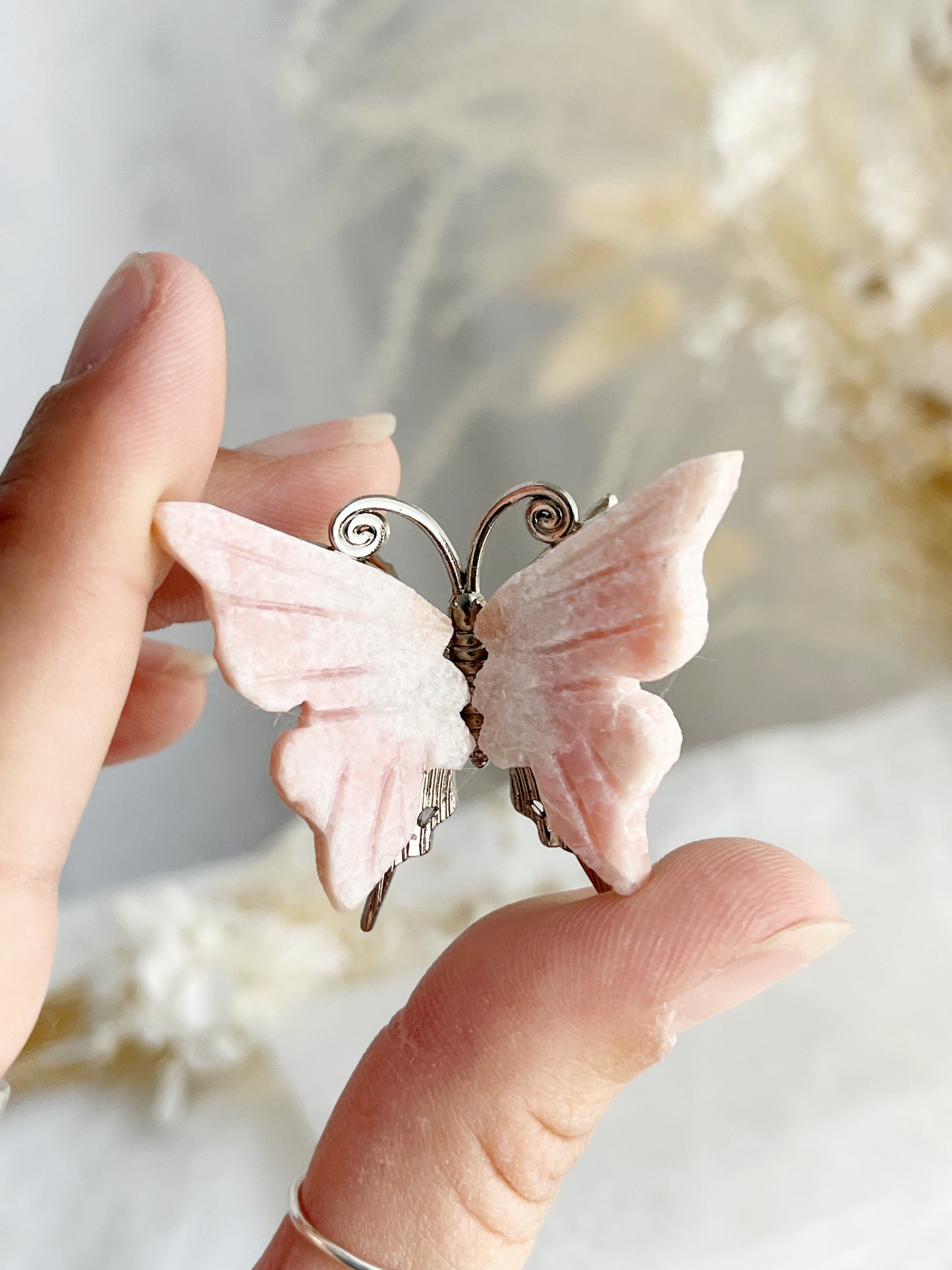 PINK OPAL BUTTERFLY MINI || 33073