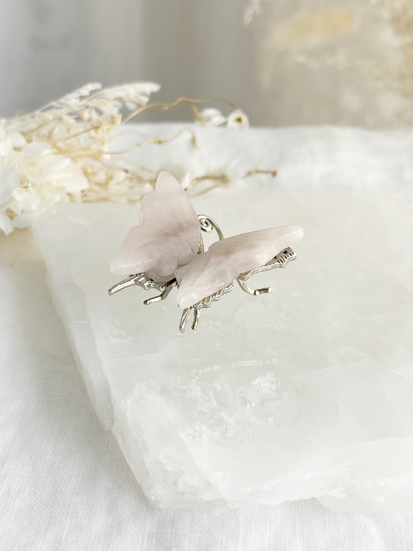 ROSE QUARTZ BUTTERFLY MINI || 33068