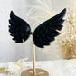 BLACK OBSIDIAN ANGEL WINGS || 33100
