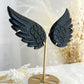 BLACK OBSIDIAN ANGEL WINGS || 33101