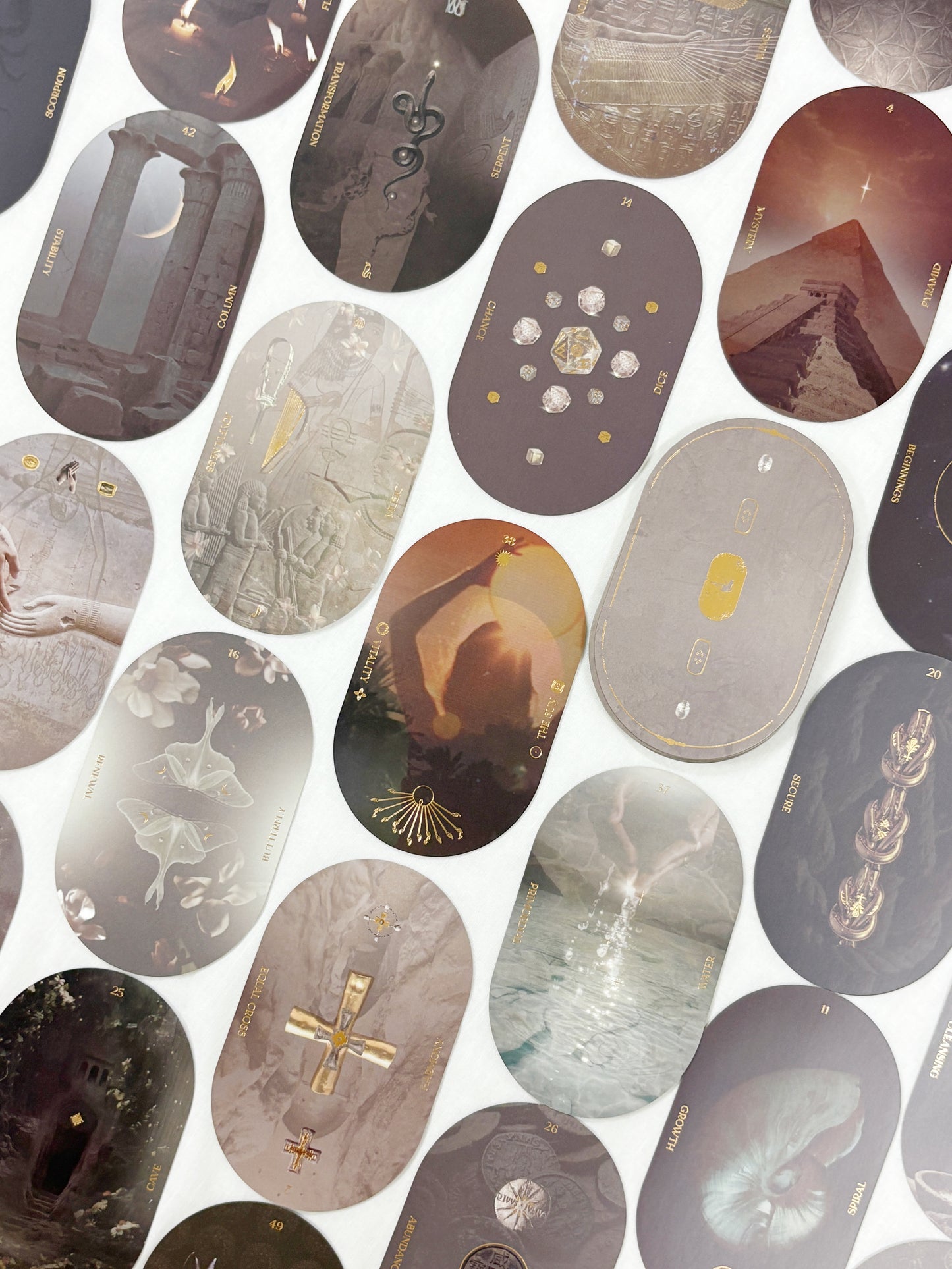 GLYPH SACRED SYMBOLS ORACLE || PRISM & FLEUR