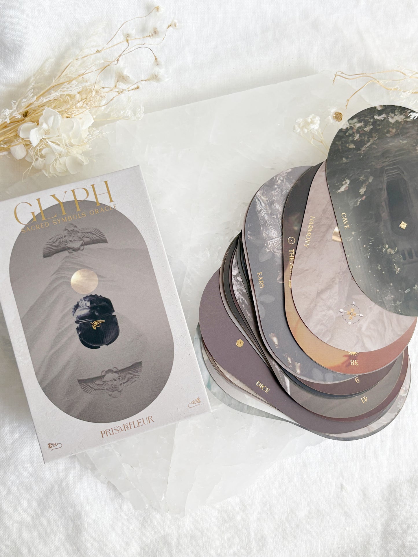 GLYPH SACRED SYMBOLS ORACLE || PRISM & FLEUR