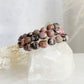 RHODONITE PEBBLE BEAD BRACELET || INTUITIVELY CHOSEN