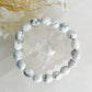 HOWLITE PEBBLE BEAD BRACELET || INTUITIVELY CHOSEN