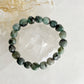 EMERALD PEBBLE BRACELET || INTUITIVELY CHOSEN